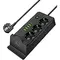 G-Power GP342 Power Strip Surge Protector Containing 220 Volt With Three Universal International Socket provides Two Type C Charging Ports 20 Watt - Black Grey, 8 image