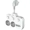 منتج G-Power SC2311 Power Extension Socket Double Plug Adaptor with Touch Control Nightlight With 1 PD 20W,1 QC3.0 18W And Auto ID Port 12W - أبيض, 8 image