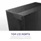 NZXT H7 Flow 2024 - Mid-تاور ATX Airflow جراب - Includes Pre-Installed 3 x 120mm Fans - Supports Bottom Fans for Dedicated GPU تبريد - Cable Management - أسود, 6 image