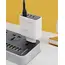G POWER GP C17 100W 4 PORT شاحن USB A AND 3USB C QUALCOMM سريع CHARGE 3.0 COMPATIBLE WITH Macbook Pro Ipad Galaxy Pixel Iphone AND MORE أبيض أسود, 5 image