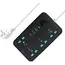 G-Power GP342 Power Strip Surge Protector Containing 220 Volt With Three Universal International Socket provides Two Type C Charging Ports 20 Watt - Black Grey, 7 image