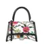 Gucci Womens  X Balenciaga Small Flora Hourglass Shoulder Bag, 4 image