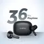 Oraimo FreePods 3C (OEB-E104DC), ENC Calling Noise Cancellation, powerful bass 4 mics, Long Playtime True Wireless Earbuds IPX5-Water Resistant, Via App – Black (1 Year Warranty), 3 image