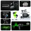 Oraimo FreePods 3C (OEB-E104DC), ENC Calling Noise Cancellation, powerful bass 4 mics, Long Playtime True Wireless Earbuds IPX5-Water Resistant, Via App – Black (1 Year Warranty), 5 image