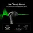Oraimo FreePods 3C (OEB-E104DC), ENC Calling Noise Cancellation, powerful bass 4 mics, Long Playtime True Wireless Earbuds IPX5-Water Resistant, Via App – Black (1 Year Warranty), 6 image