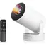 Philoent Projector for Home Use, Small, 2025 Upgraded Version Android TV & 270° Rotation & HiFi External Speaker, Short Range Projection, 27,000 LM, High Brightness, Ceiling Projection, 1080P, Wi-Fi6