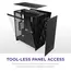NZXT H7 Flow 2024 - Mid-تاور ATX Airflow جراب - Includes Pre-Installed 3 x 120mm Fans - Supports Bottom Fans for Dedicated GPU تبريد - Cable Management - أسود