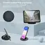 HESIMING USB C to Lightning Adapter Kit,Multi Charging Cable Case Convertor USB C to Type C/iOS Device/Micro Adapter Travel Data Cable Set Contains Card Storage，Phone Holder, Tray Eject Pin(Black), 3 image
