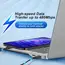 HESIMING USB C to Lightning Adapter Kit,Multi Charging Cable Case Convertor USB C to Type C/iOS Device/Micro Adapter Travel Data Cable Set Contains Card Storage，Phone Holder, Tray Eject Pin(Black), 2 image