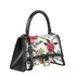 Gucci Womens X Balenciaga Small Flora Hourglass Shoulder Bag