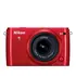 Nikon 1 J1 Two-Lens Wide Angle Kit أحمر