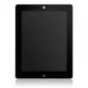 Apple ® - iPad ® مع Retina ® شاشة Wi-Fi - 64GB - أسود